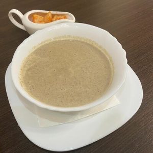 Суп-пюре из шампиньонов