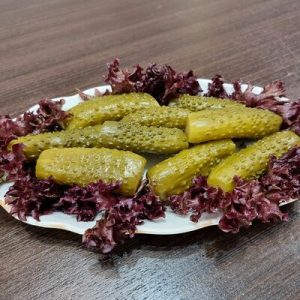 Огурцы солёные