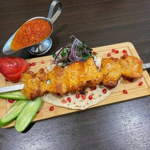 Шашлык из куриного филе